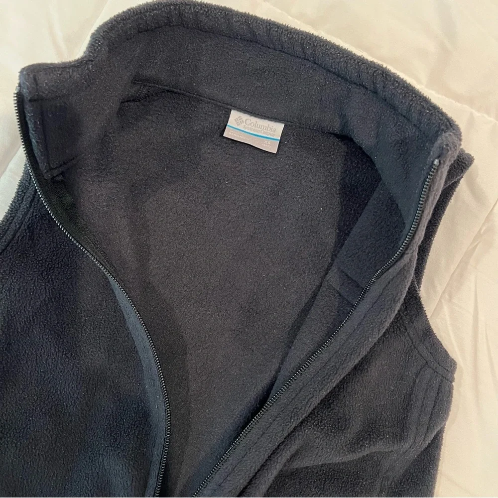 Columbia fleece full zip vest Youth‎ XS (6/7)